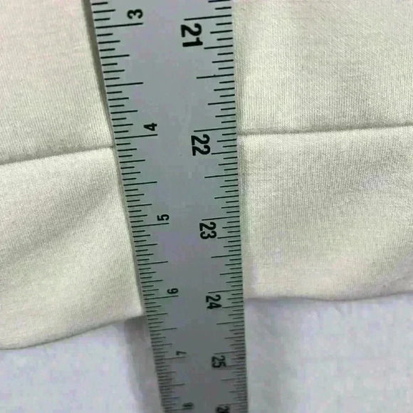 Magaschioni Women’s Top / Blouse Size Large Cream Poly/Modal/Spandex Knit Soft! - Picture 9 of 9